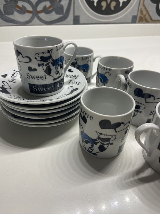 Vendo conjunto de chavenas de cafe