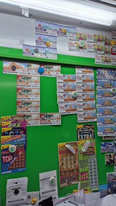 Papelaria em Lisboa com Jogos da Santa Casa