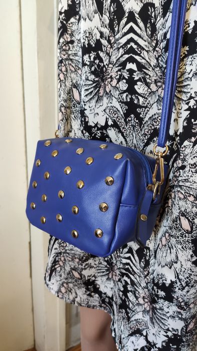 Стильная Сумка с Заклёпками.