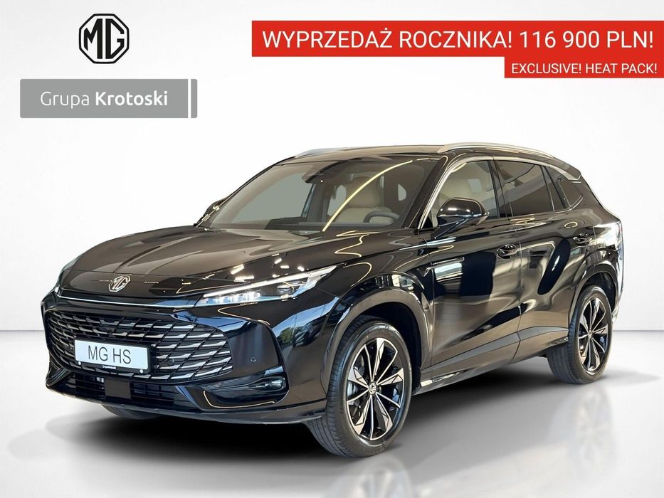 MG HS Hybrid+ HEV+ Exclusive AT 224 KM Wyprzedaż Rocznika!!! 116 900 PLN!