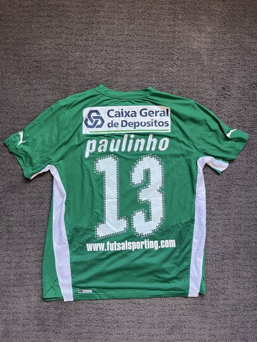 Sporting CP Futsal 2008/09 Paulinho #13 Puma – Camisola Vintage
