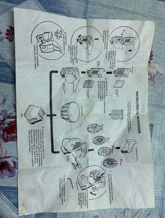 Robo de cozinha manual