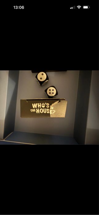 Jogo de mesa ‘whos in the house’