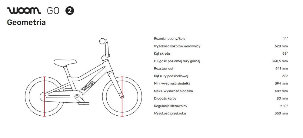 ]woom 2 GO metallic blue  - GRODZISK MAZ - Gif za 185 zł