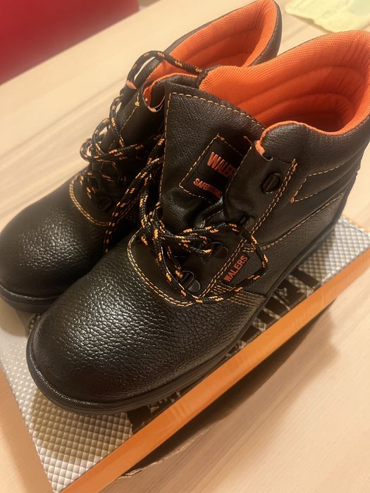 NOVAS Botas de Segurança Walers Industriais Biqueira Aço Tamanho 42/43