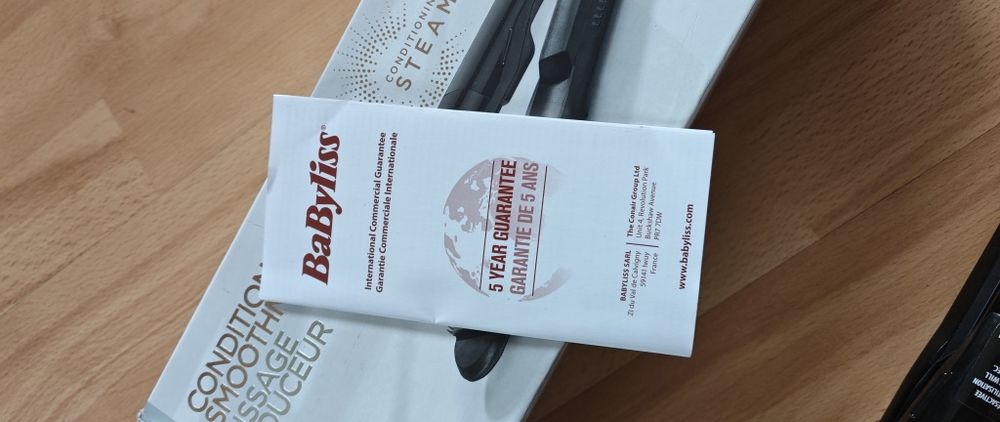 Prostownica parowa Babyliss