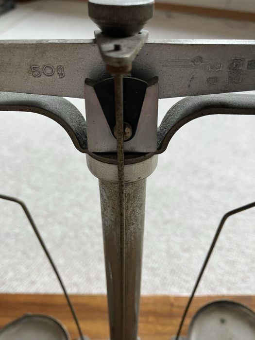 Stara waga apteczna jubilerska