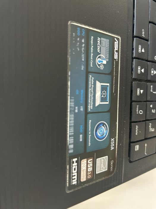 Portáteis ASUS para peças