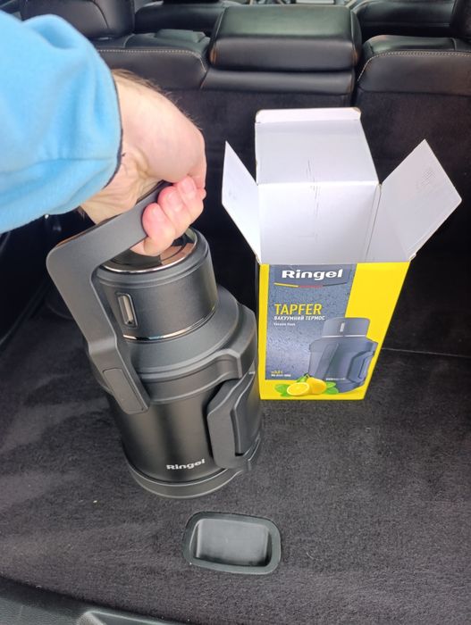 Термос RINGEL Tapfer 3000 мл , 12 годин гарячий,   ударостійкий