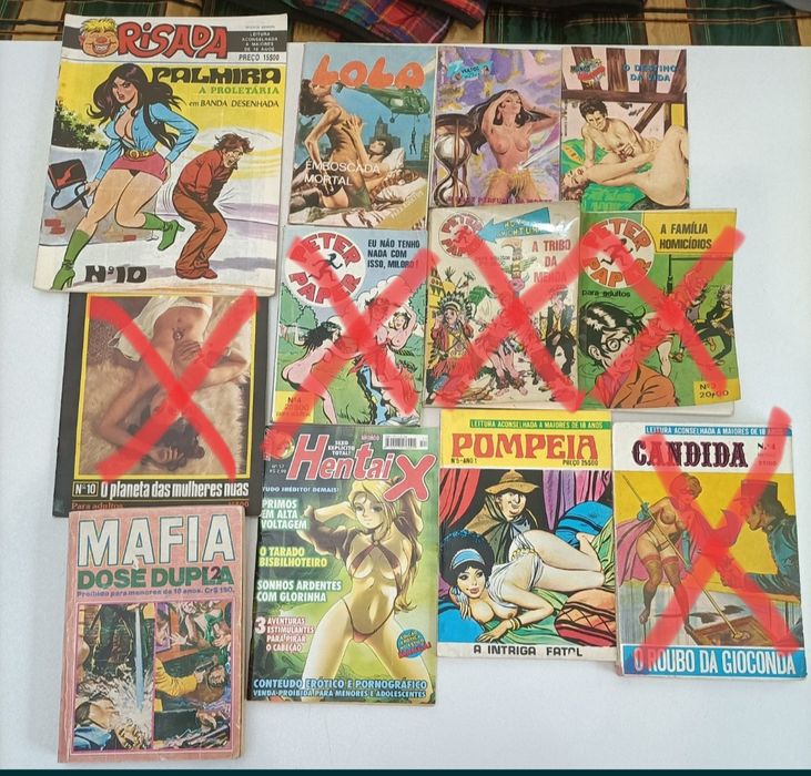 63 Livros de BD Erótica
