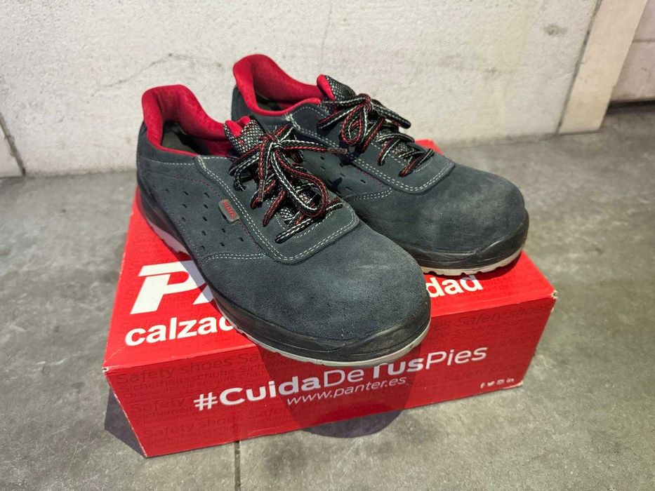 Sapatos de Segurança em Camurça | Número 43 EUR | Marca Panter