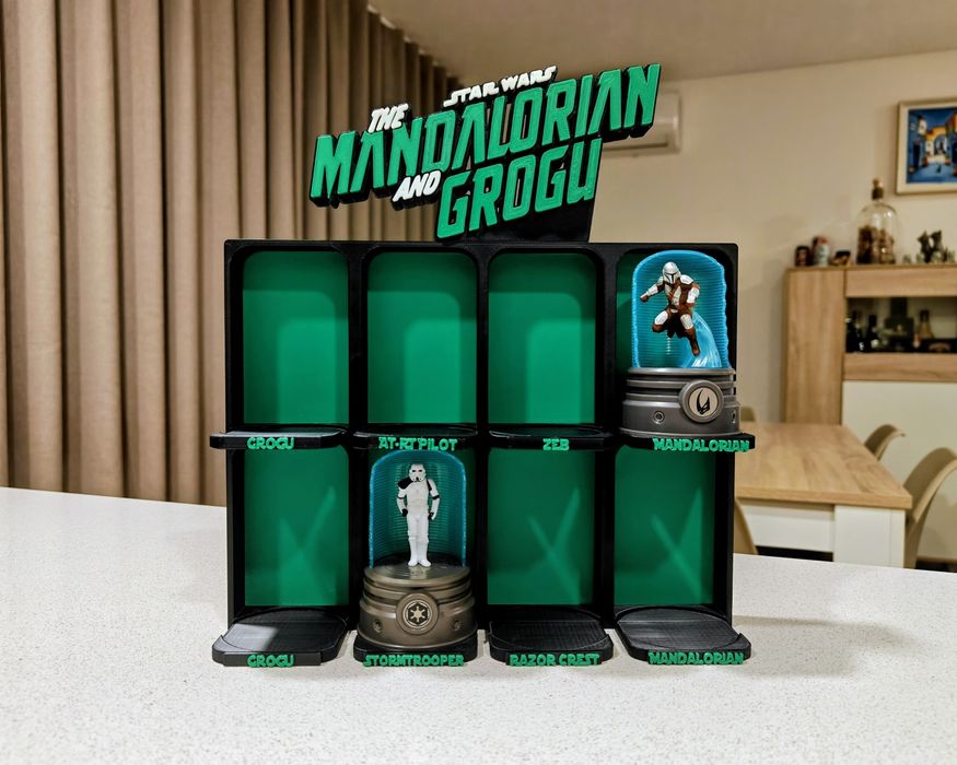 Expositor Display Mandalorian and Grogu Burger King BK