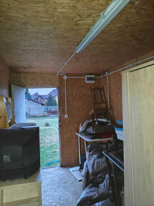 Kontener Pakamera Budowlany mały warsztat budowa