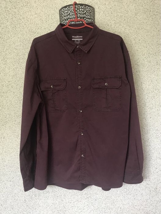 Чоловіча котонова сорочка рубашка  Wind River xl роз. 52-54