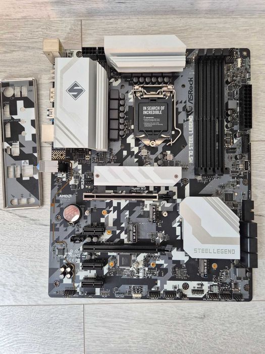 s1200 ігрова материнка ASRock H570 Steel LEGEND для 10-11 покоління