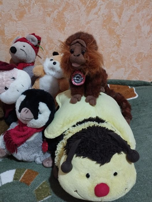 М'які іграшки, детские игрушки