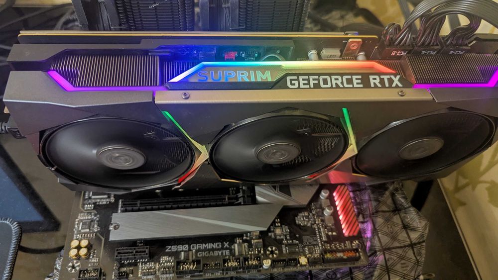 MSI GeForce RTX 3080 Ti Suprim X  ( 12GB GDDR6X  384bit )