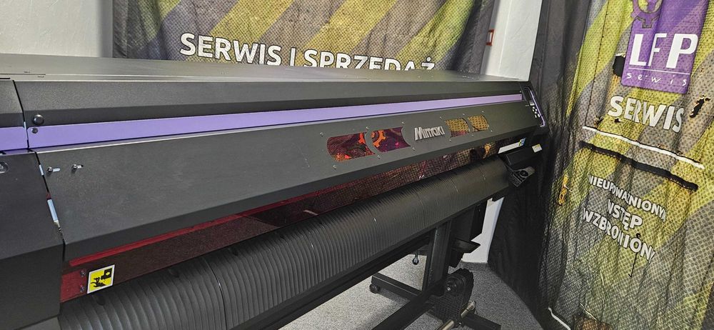 Ploter Mimaki UCJV 150-160 UV LED druk i cięcie, niski przebieg,12m gw