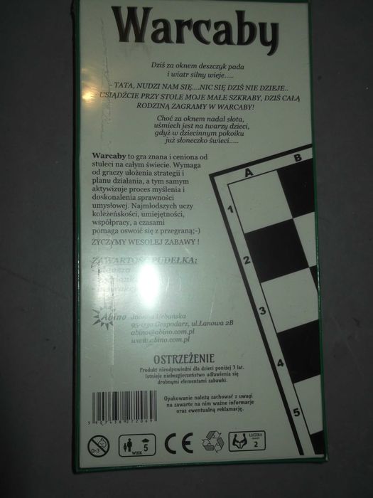warcaby dla najmłodszych