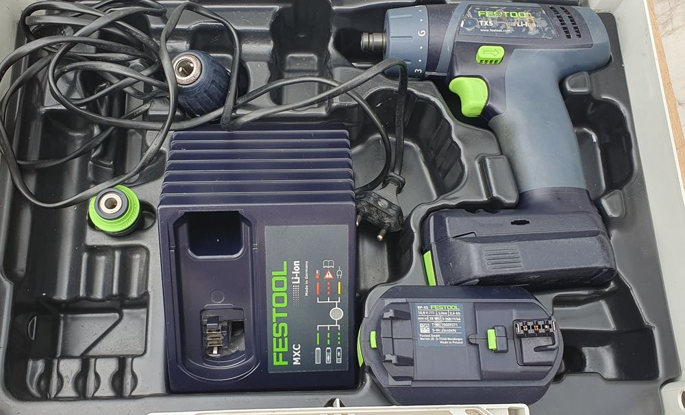 Txs 10.8v festool systainer sys 1 centrotec