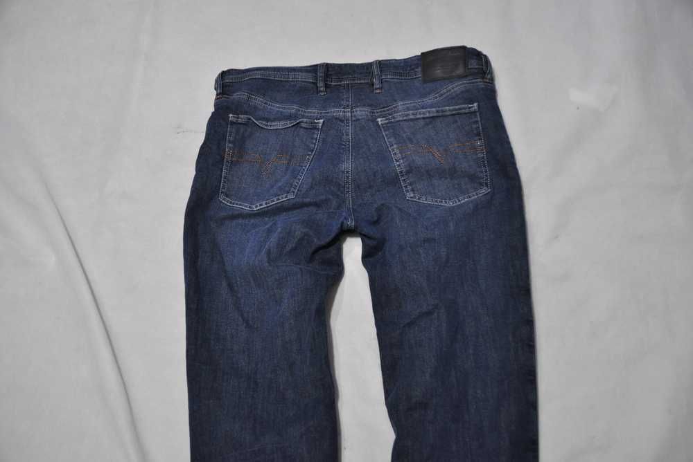 RICH.A HAMMER L 96cm 36/32 męskie spodnie jeansowe miejskie stretch s7v