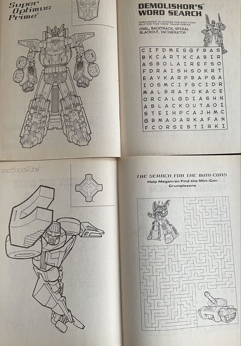 Розкраска "Transformers armada" "Hot wheels" paint with water book