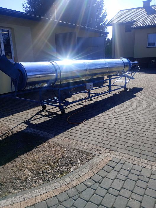 Suszarnia trocin 200/300 kg, bębnowa przelotowa kpl