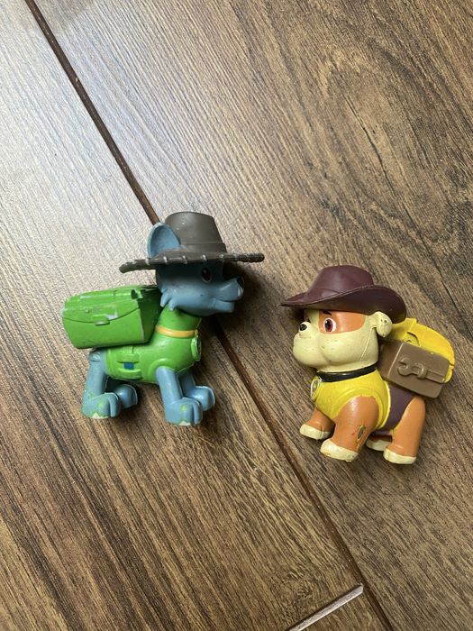 Figurki Psi Patrol - gumowe 6 sztuk