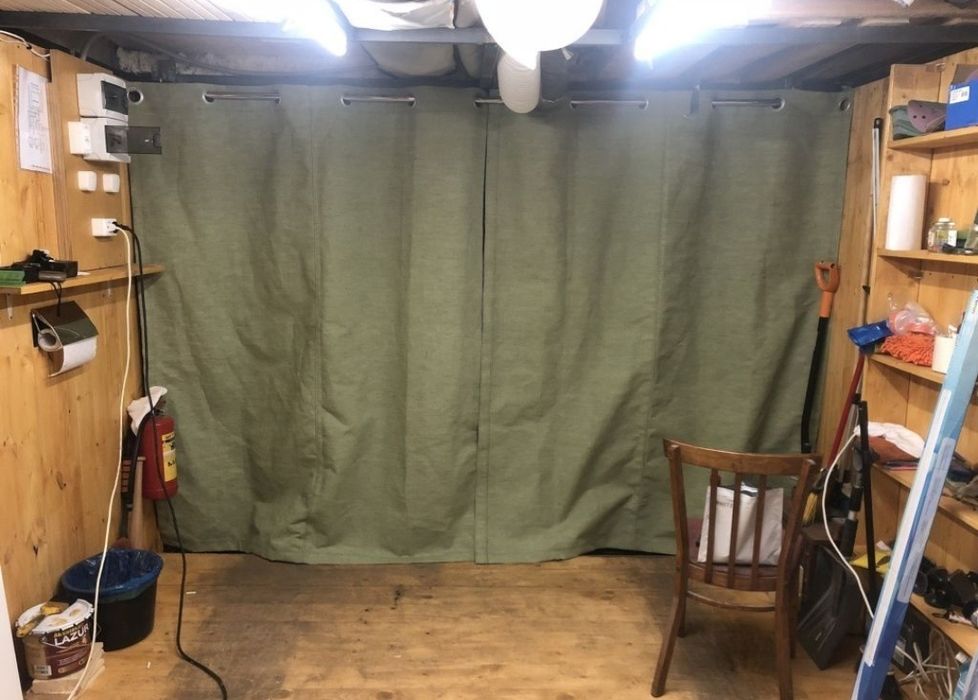 Штори для утеплення гаражів,виробничих приміщень,СТО,боксів,бесідок!