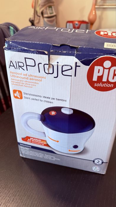 Inalador/nebulizador ultrassónico PIC AirProjet  (usado 1 vez)