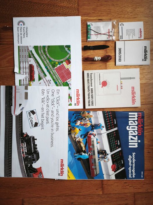 Kit de iniciação Marklin H0 analógico