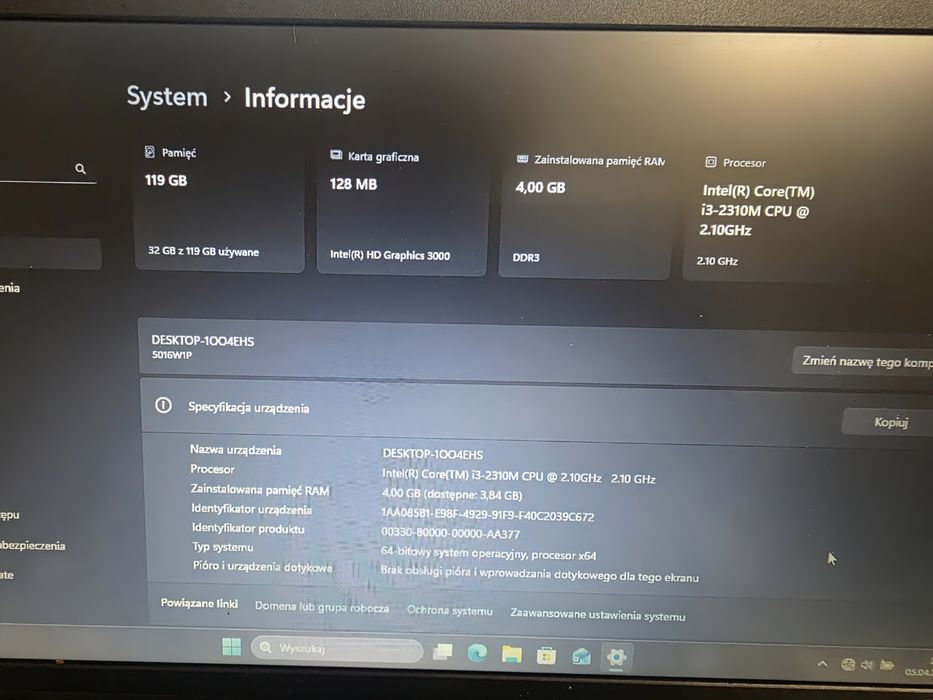 Laptop Lenovo L520
