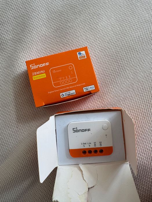 Sonoff zbmini extreme zigbee перемикач новий