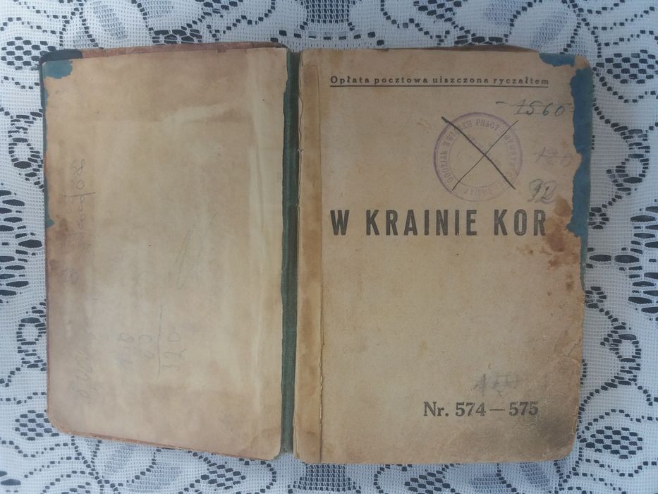 Książka "W krainie KOR" Rider Haggard - autentyk z 1930r.
