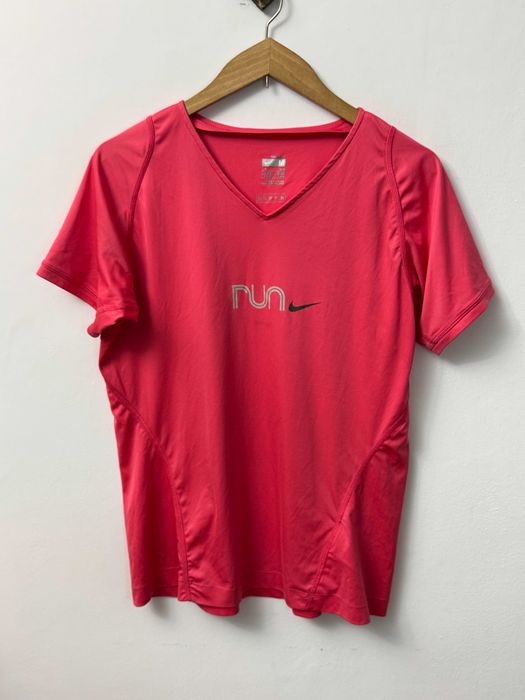 Koszulka sportowa różowa tshirt Run Nike rozmiar M 38