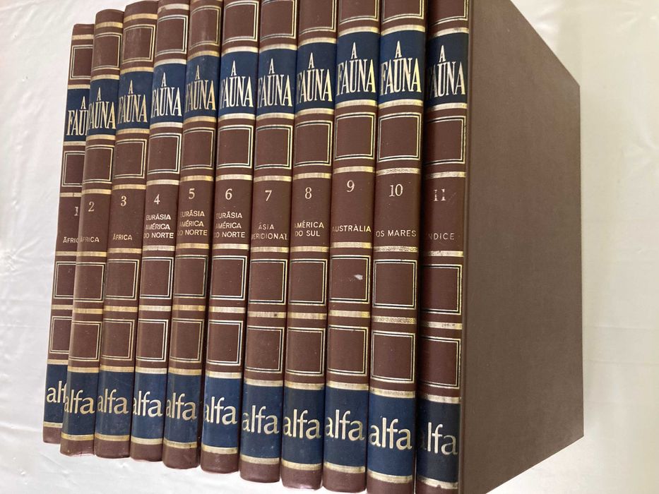 Enciclopédia A Fauna da Salvat - 11 Volumes