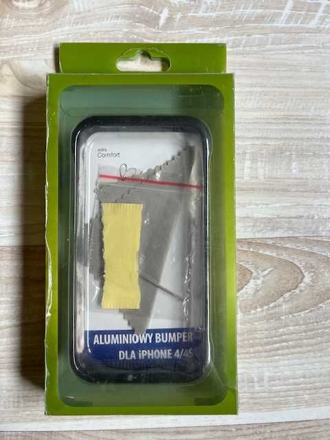 Aluminiowy bumper (ramka) M-Life do Apple Iphone 4/4S czarny
