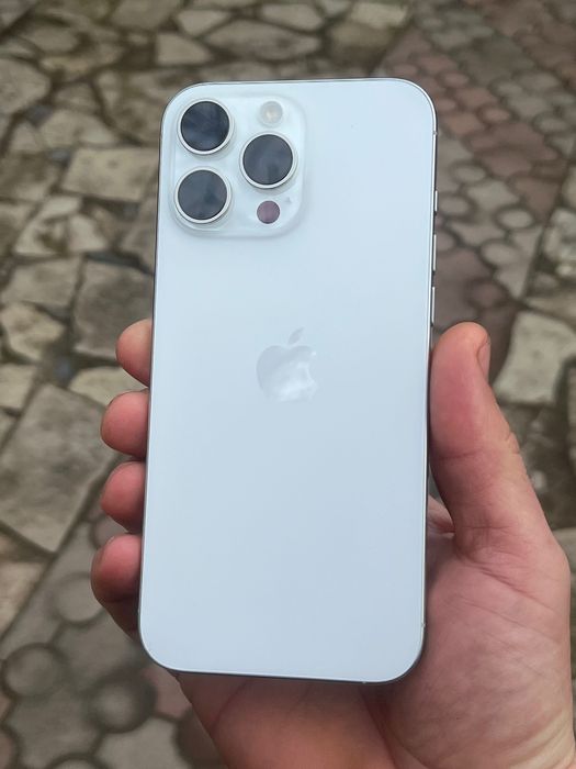 Iphone 16 Pro Max 256gb Titanium White ідеальний як НОВИЙ акб96% айфон
