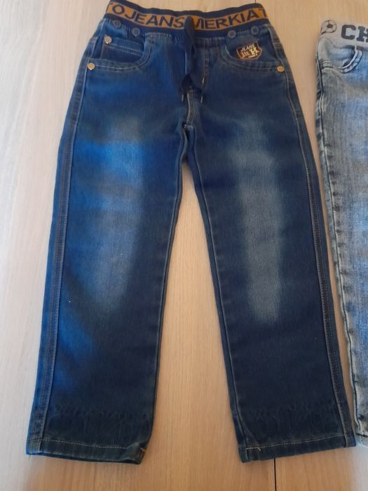 Spodnie jeansowe dla chłopca rozm 98-104 na 2-3 lata