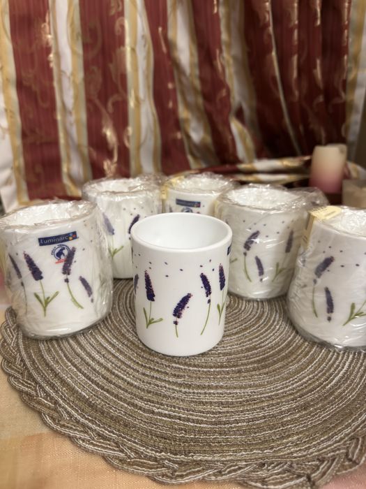 чашки Luminarc ESSENCE LAVENDER, 320 мл  новые