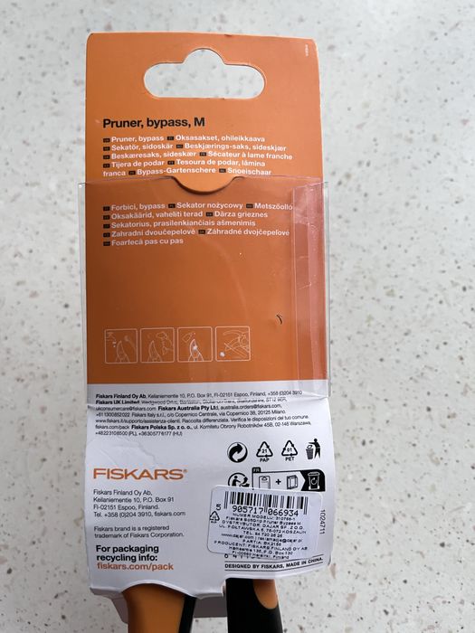 Nowy sekator Fiskars