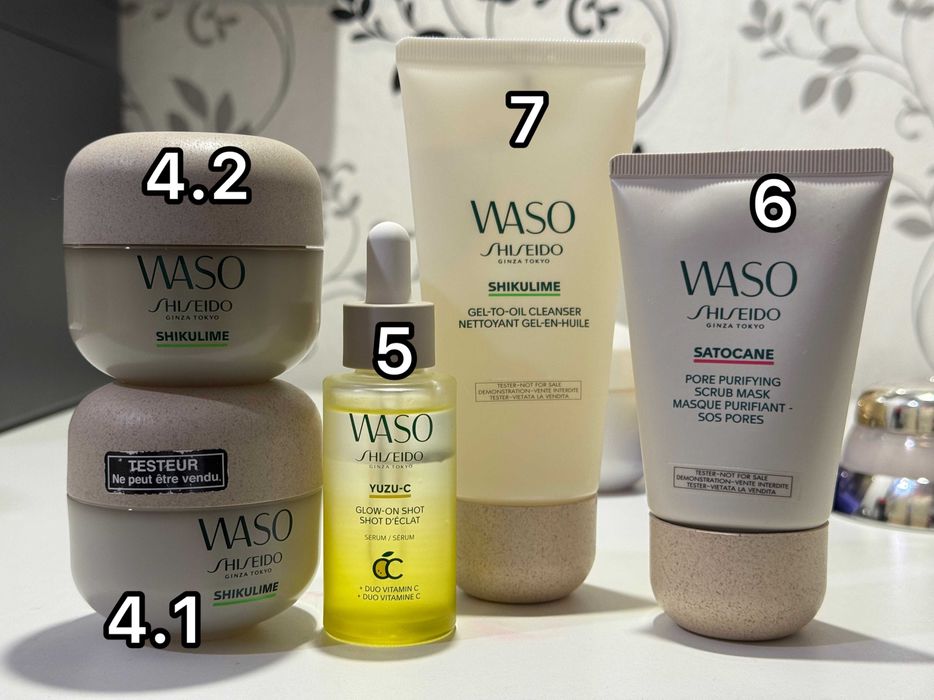 Косметика для обличчя для жінок та чоловіків Shiseido та Shiseido Men