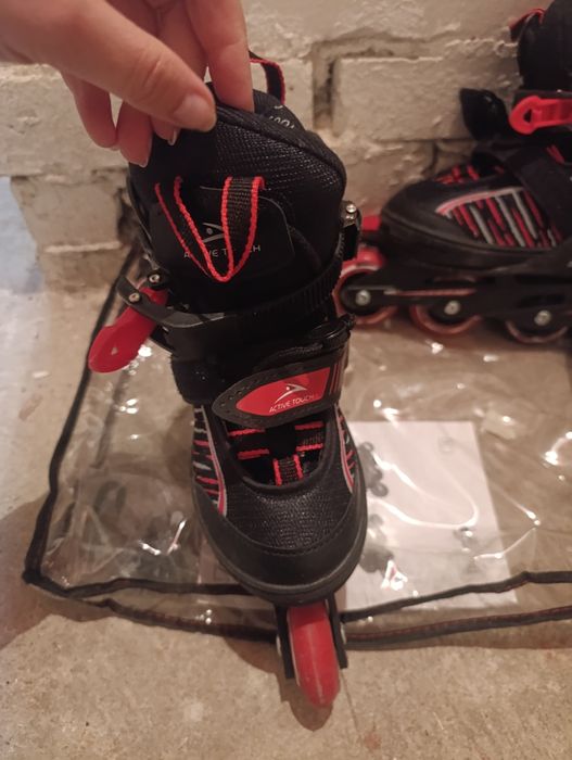 Rolki dziecięce regulowane r. 33-37