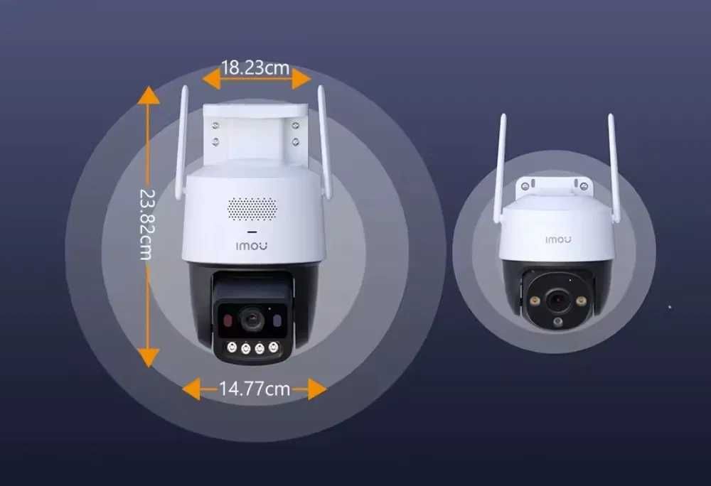 Imou Titan Pro 6MP Wifi камера Poe живлення