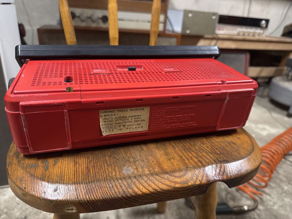 Unitra kasprzak RR-3050 czerwony unikat .
