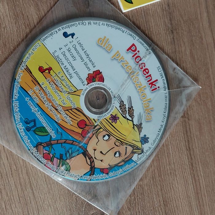 Książeczki "Piosenki dla przedszkolaka"