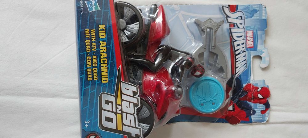 Spiderman NOWY Ścigacz Blast Kid Arachnid B9705