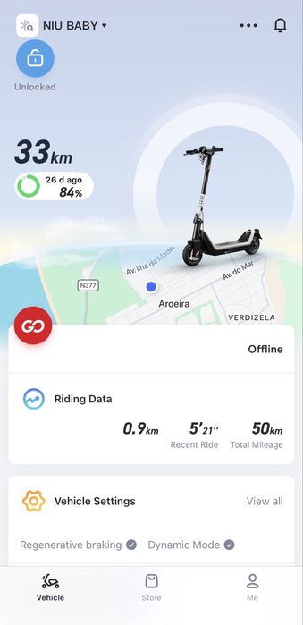 Trotinete electrica NIU KQI3 Sport (50km)