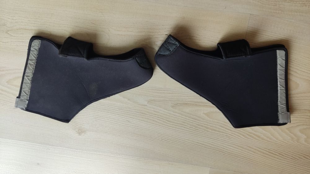 Capas sapatos ciclismo