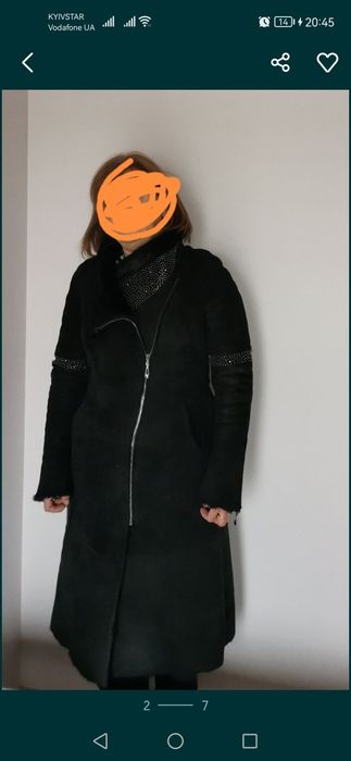 Дубленка натуральна мягка